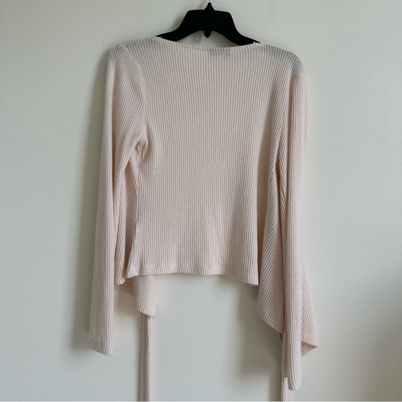 Topshop Cream Ribbed sweater - Picture 3 of 10